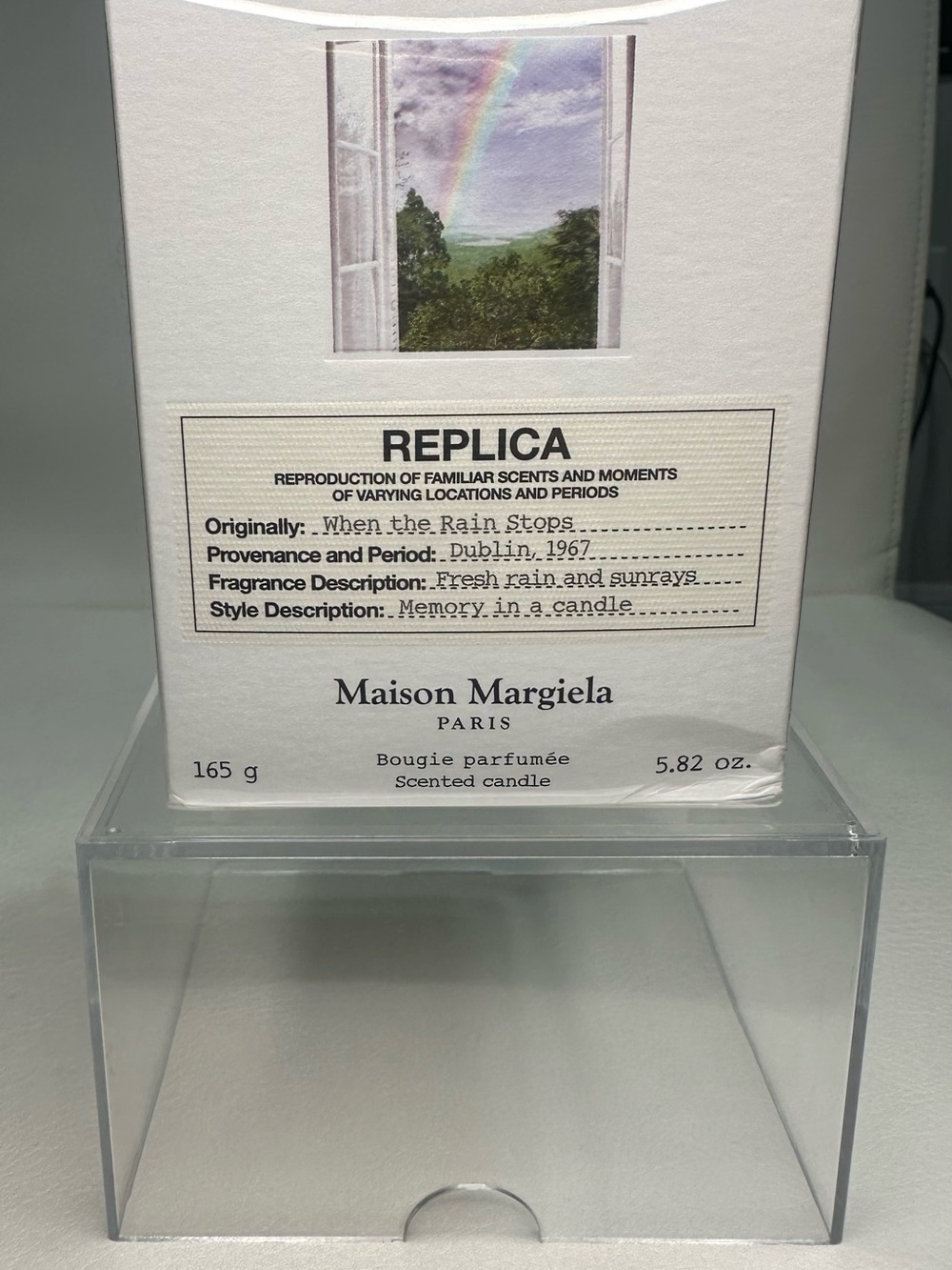 Maison Margiela Replica 'When the Rain Stops' Candle - White